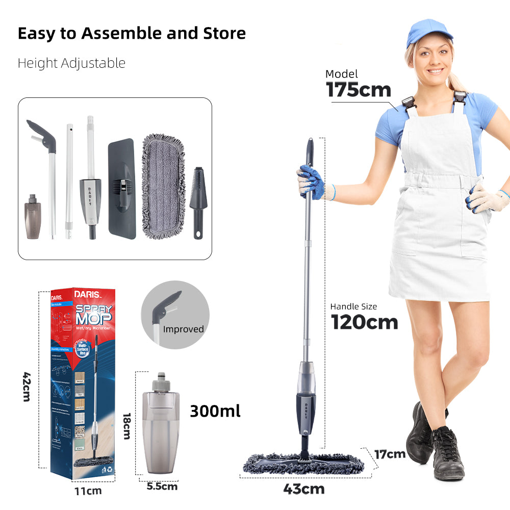NOXTURA Household Cleaning Floor Hand Mop