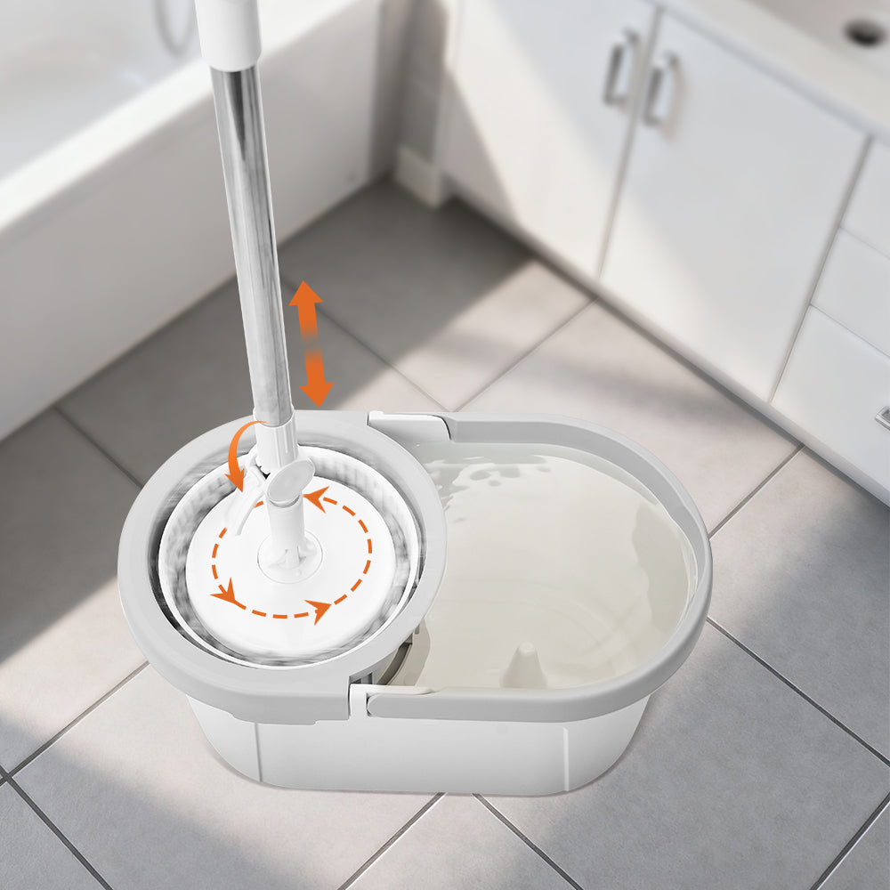 NOXTURA Self-Cleaning Mop and Bucket Set with Wringer