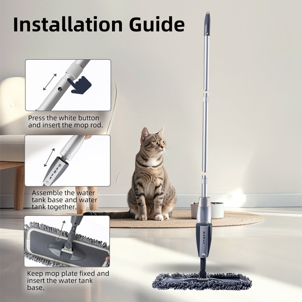 NOXTURA Household Cleaning Floor Hand Mop